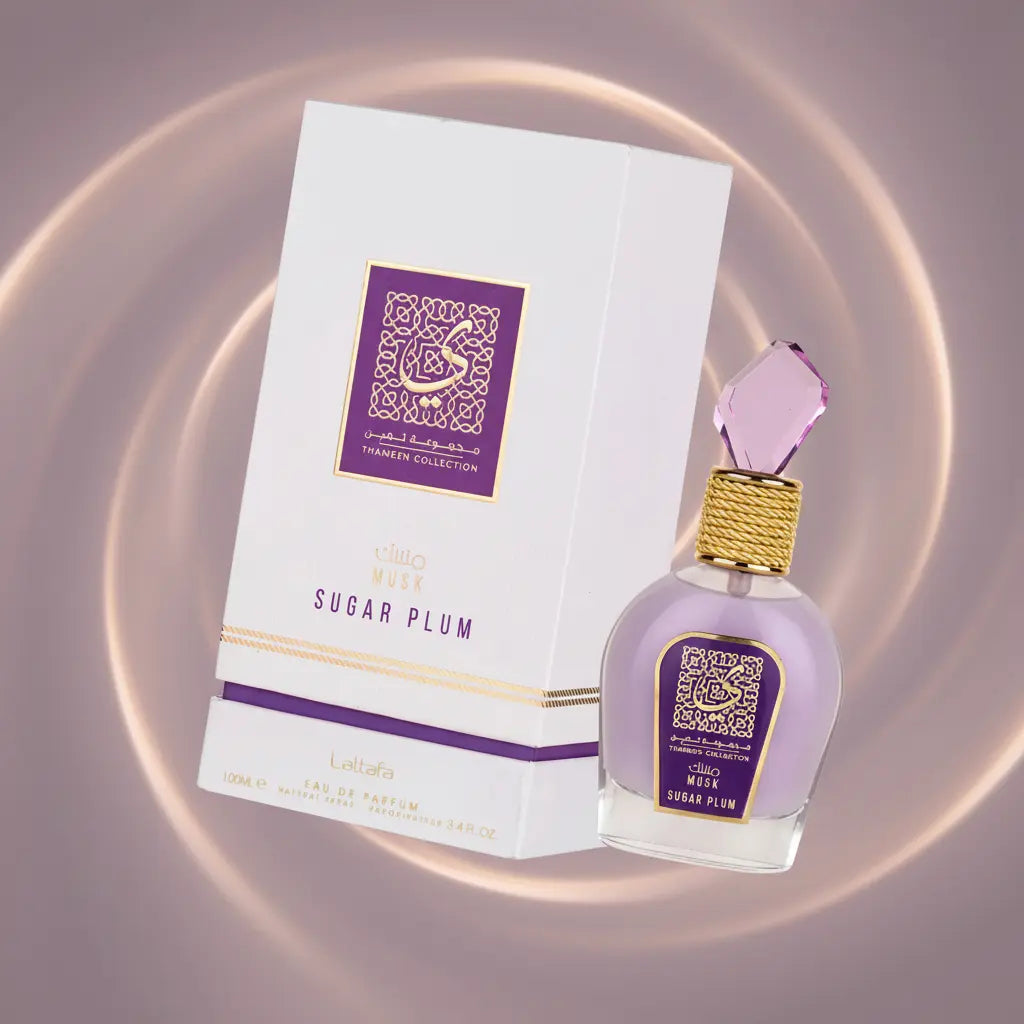 Musk Sugar Plum Thameen Collection Eau de Parfum Feminino - Lattafa