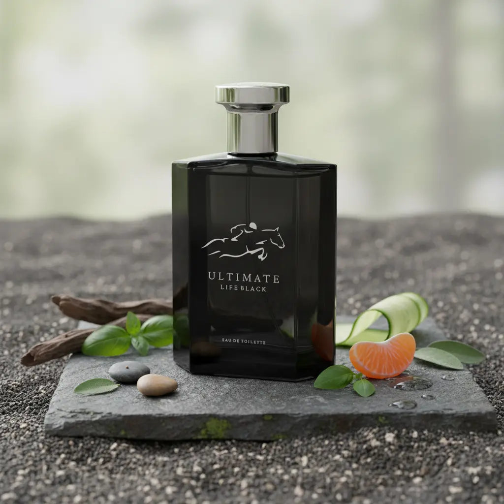 Ultimate Life Black Eau de Toilette Masculino - Linn Young