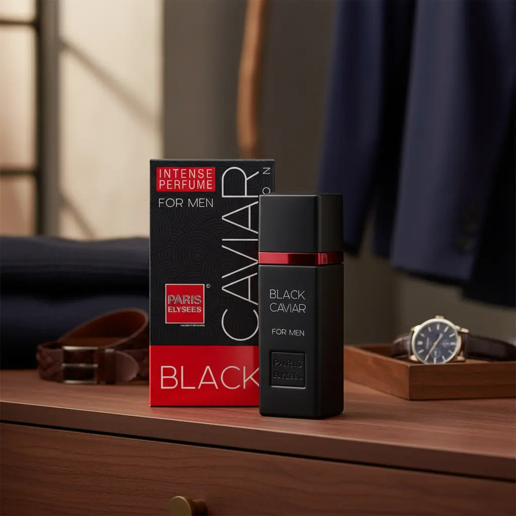 Caviar Black Eau de Toilette Masculino - Paris Elysees