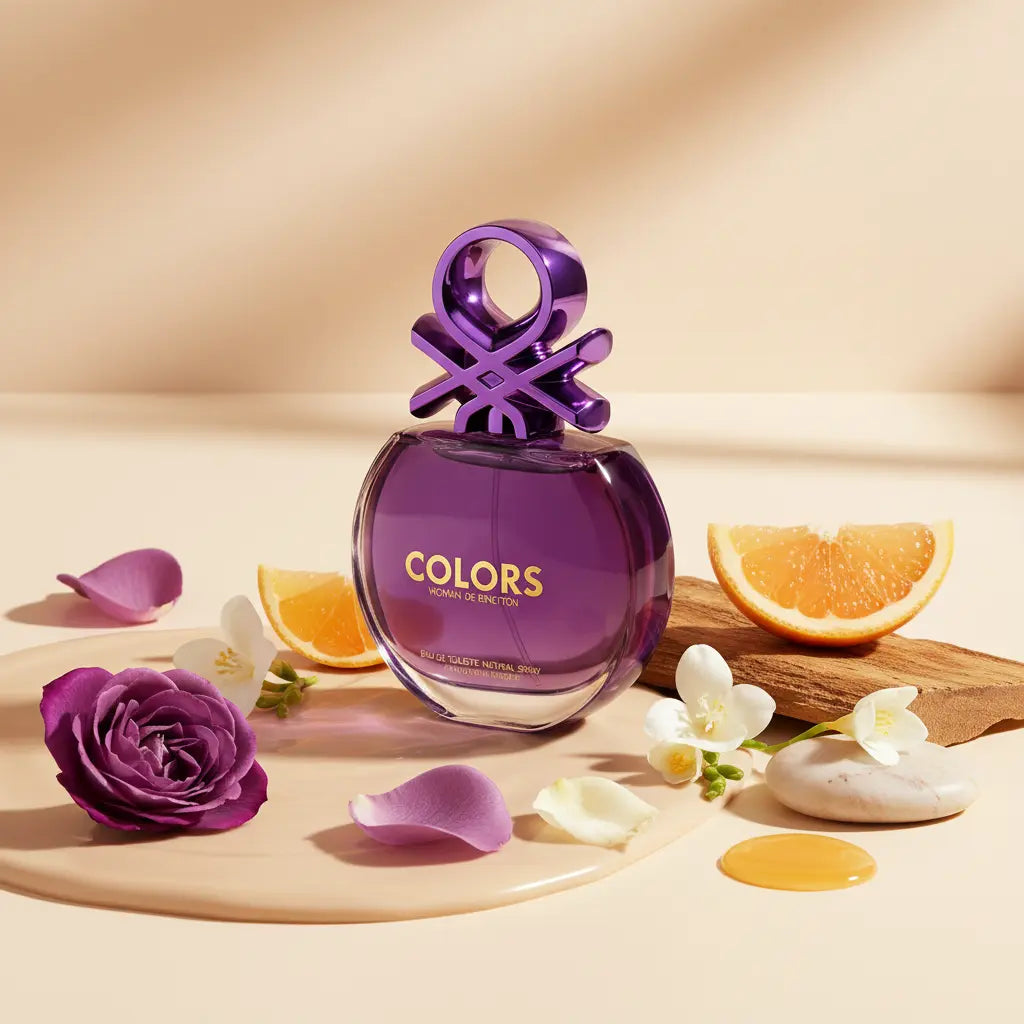 Colors Woman Purple Eau de Toilette Feminino - Benetton