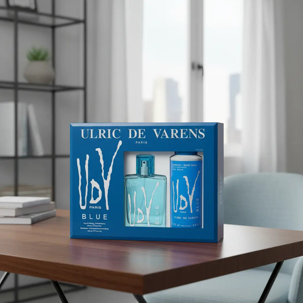 Kit UDV Blue Masculino (Eau de Toilette 100 ml + Desodorante 200 ml) - Ulric de Varens