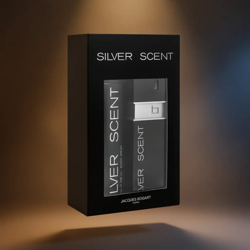 Kit Silver Scent Eau de Toilette e Body Spray Masculino - Jacques Bogart