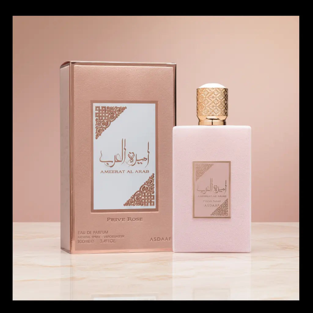 Ameerat Al Arab Prive Rose Eau de Parfum Feminino - Asdaaf