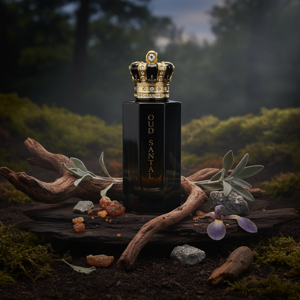 Oud Santal Eau de Parfum Unissex - Royal Crown