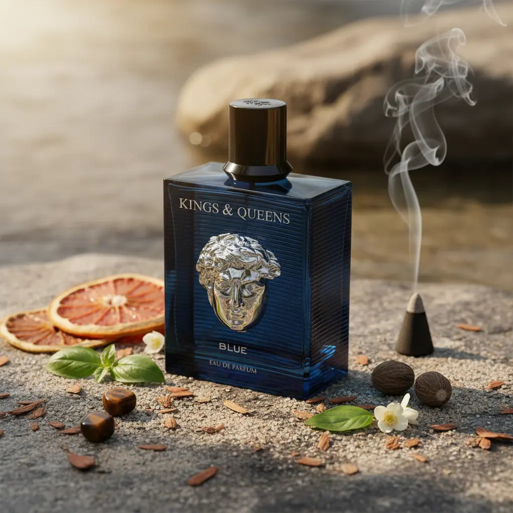 Kings & Queens Blue Eau de Parfum Masculino - Riiffs