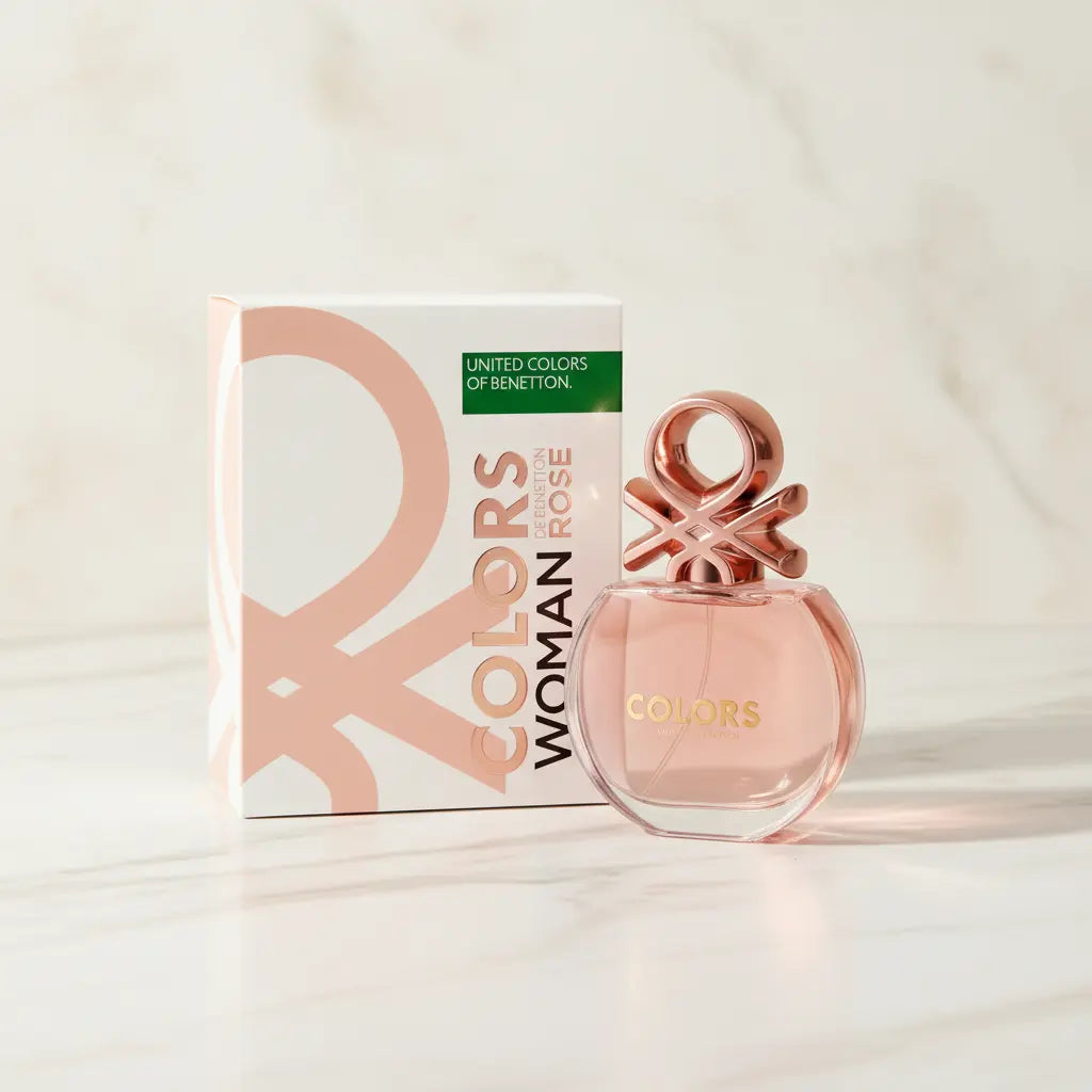 Colors Woman Rose Eau de Toilette Feminino - Benetton
