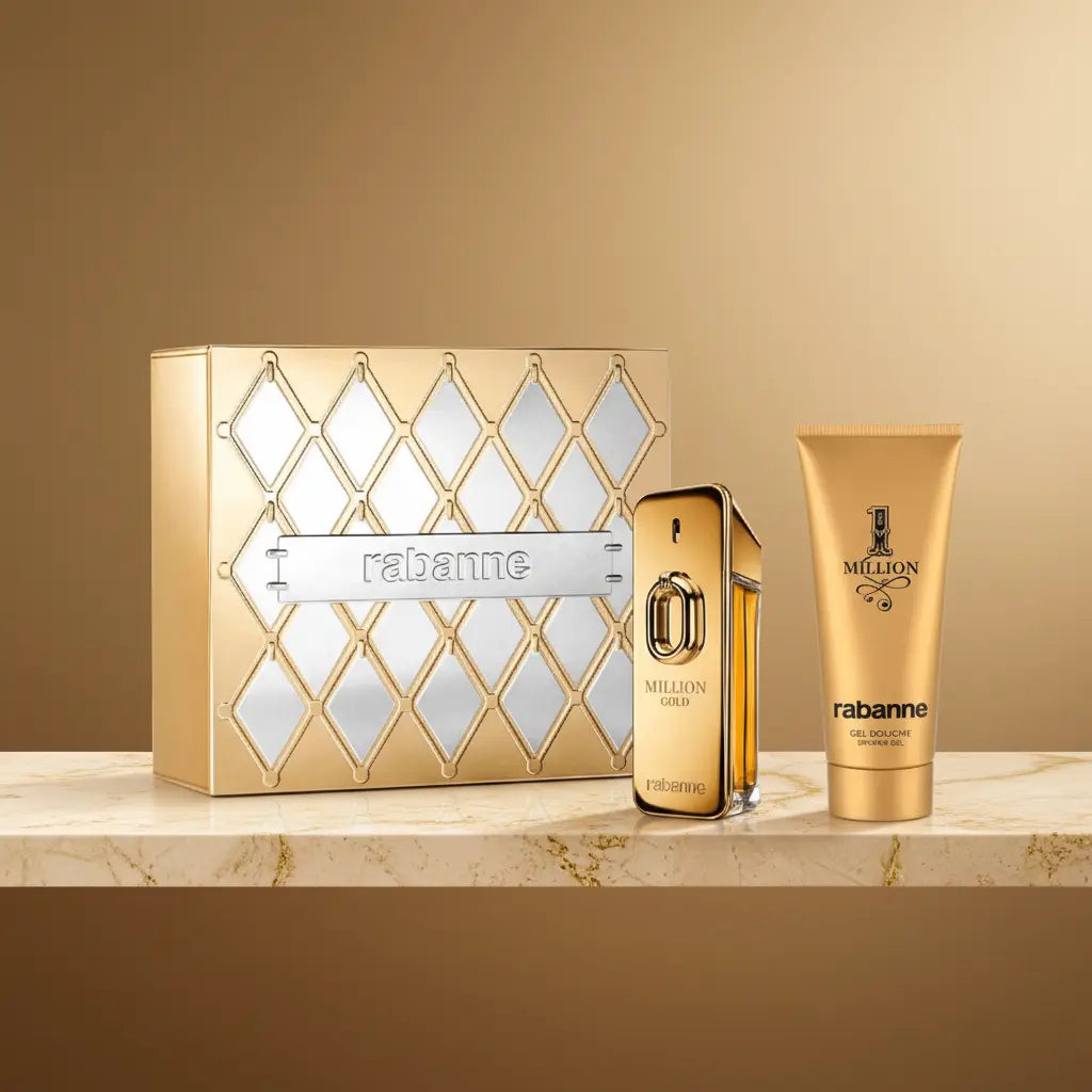 Kit 1 Million Gold Eau de Parfum Intense + Shower Gel Masculino - Rabanne