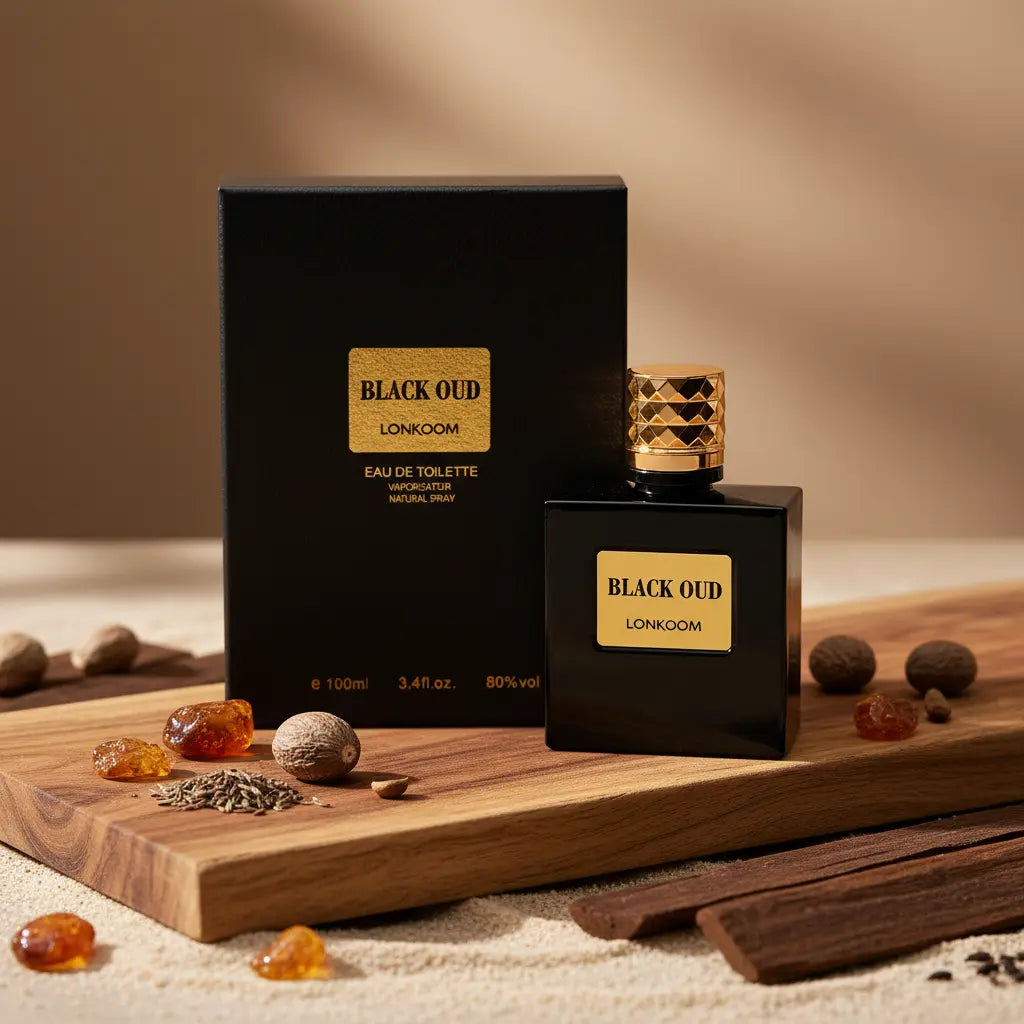 Black Oud Eau de Toilette Masculino - Lonkoom
