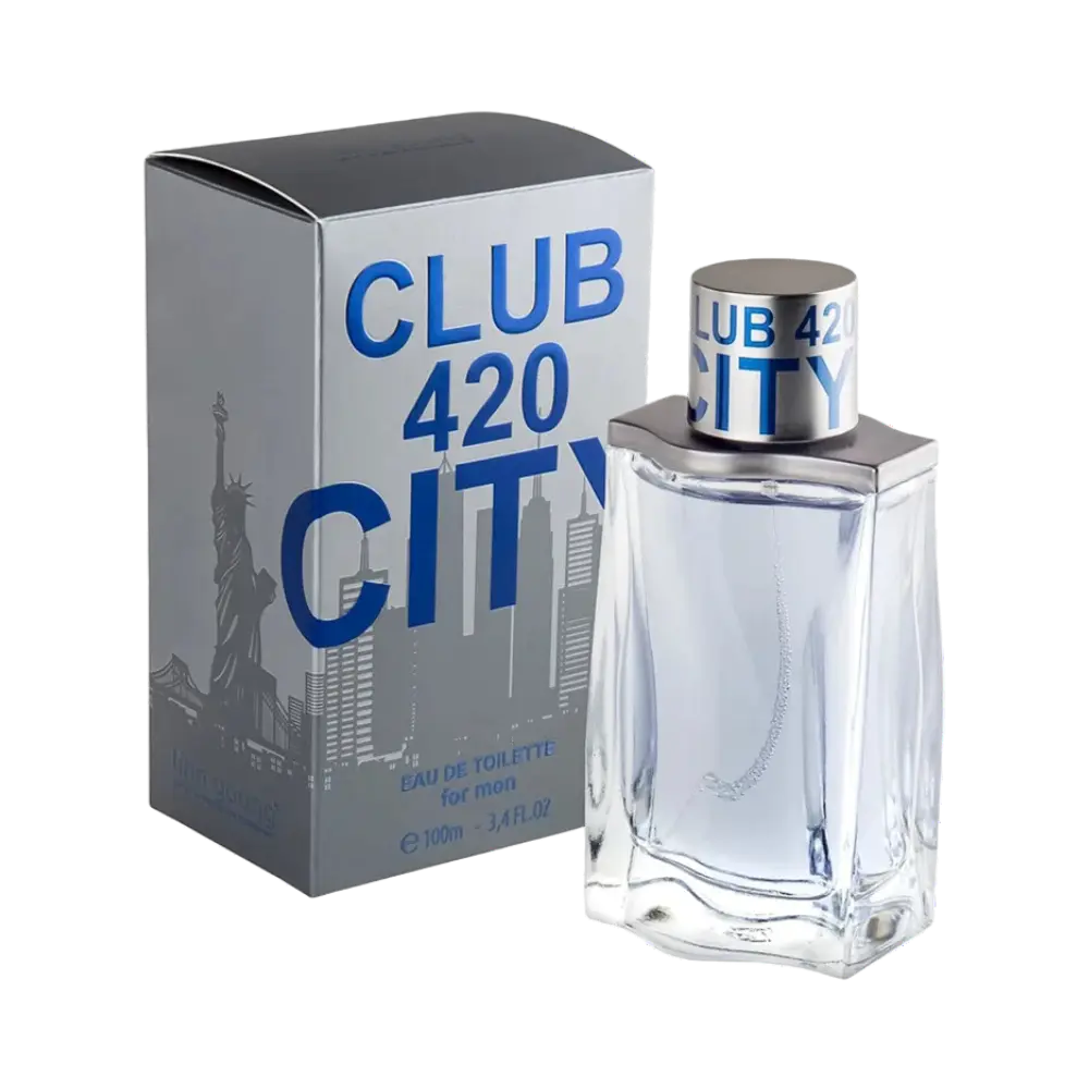 Club 420 City For Men Eau de Toilette Masculino - Linn Young
