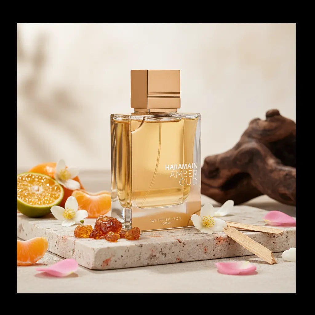Amber Oud White Edition Eau de Parfum Unissex - Al Haramain