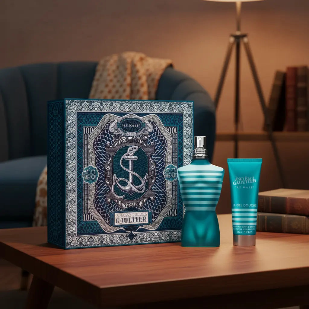 Kit Le Male Eau de Toilette + Gel de Banho Masculino - Jean Paul Gaultier