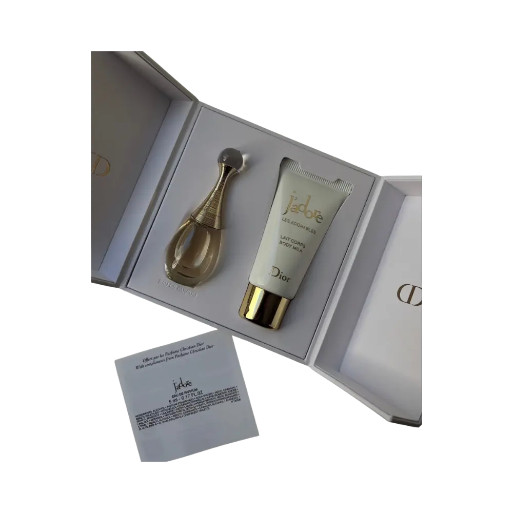 Kit Miniatura J'adore com Eau de Parfum Feminino e Loção Corporal - Dior