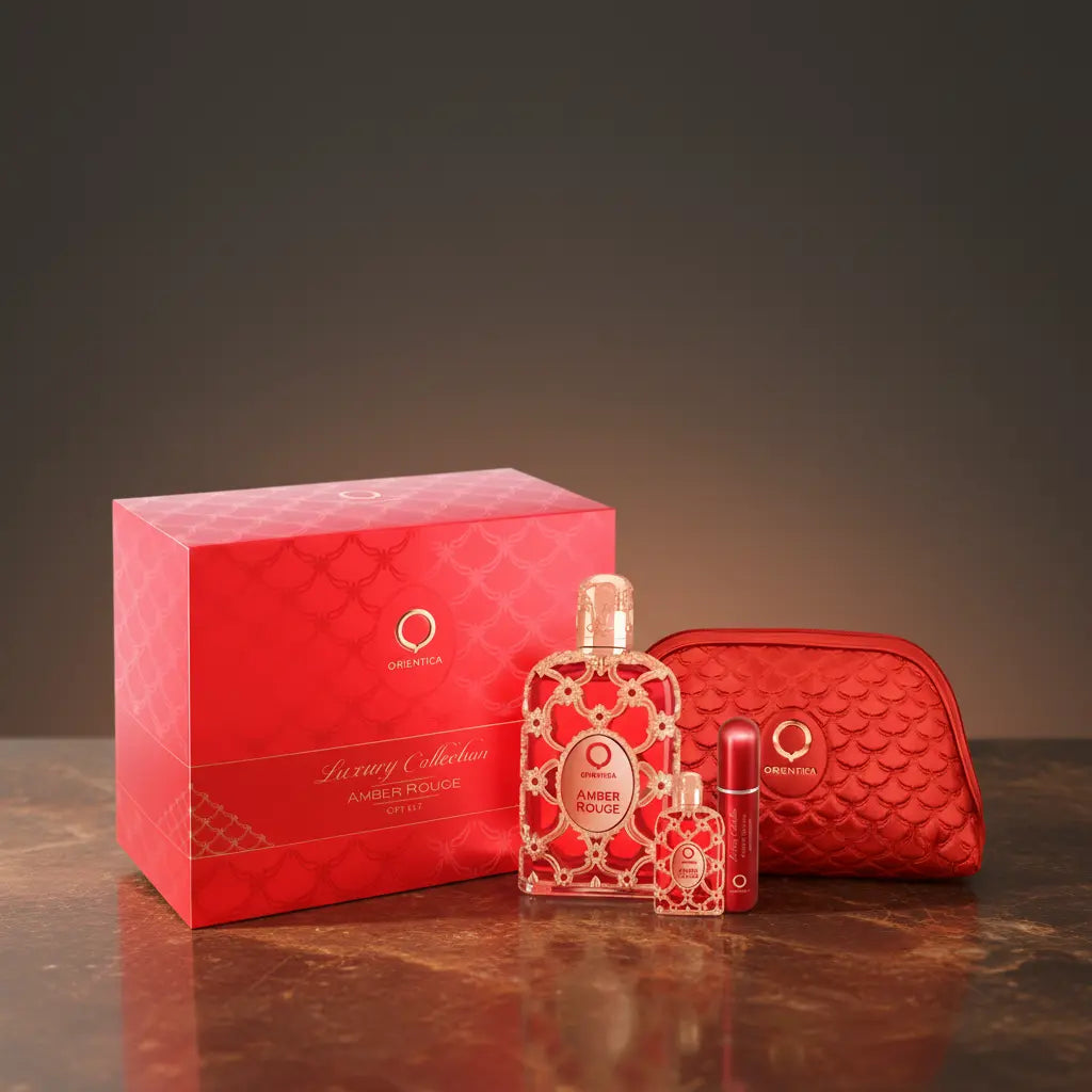 Kit Orientica Luxury Collection Amber Rouge Eau de Parfum Unissex - Orientica