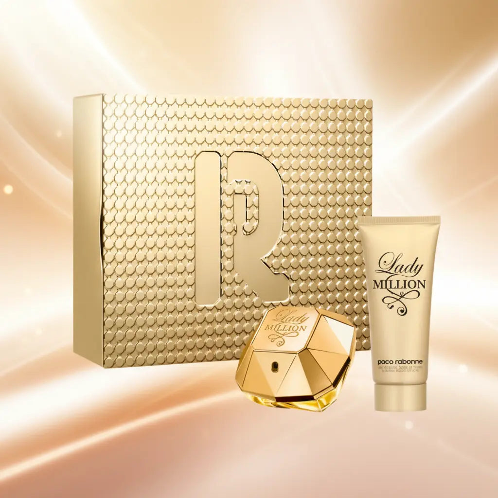 Kit Lady Million Eau de Parfum Feminino e Loção Corporal - Paco Rabanne