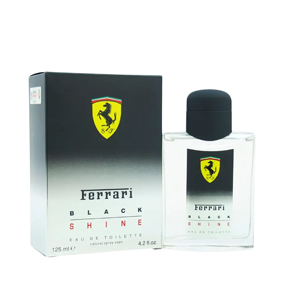 Ferrari Black Shine Eau de Toilette Masculino - Ferrari