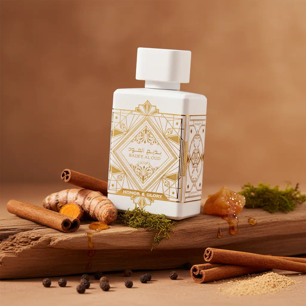Bade'e Al Oud Honor & Glory Eau de Parfum Unissex - Lattafa