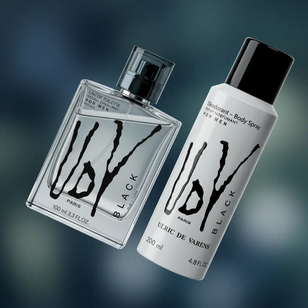 Kit UDV Black Eau de Toilette 100ml e Desodorante 200ml Masculino - Ulric de Varens