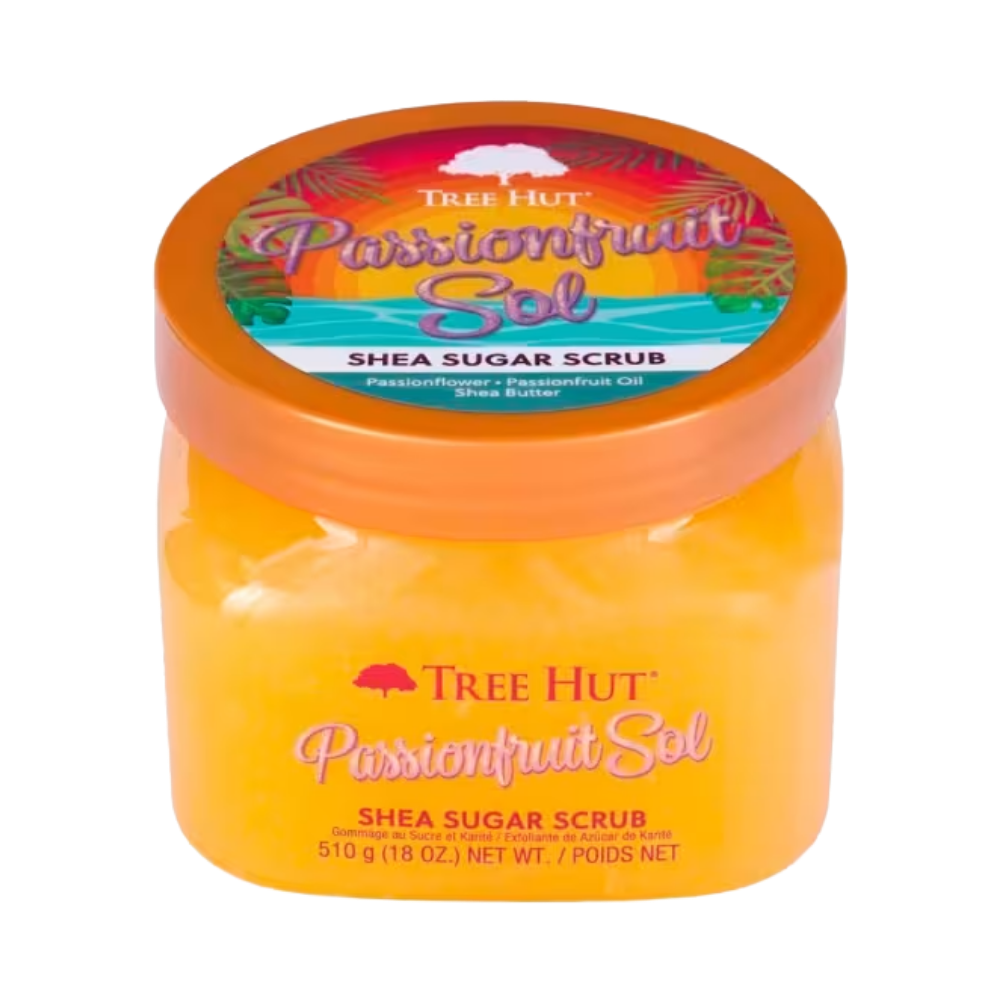 Passionfruit Sol Shea Sugar Scrub Esfoliante Corporal - Tree Hut