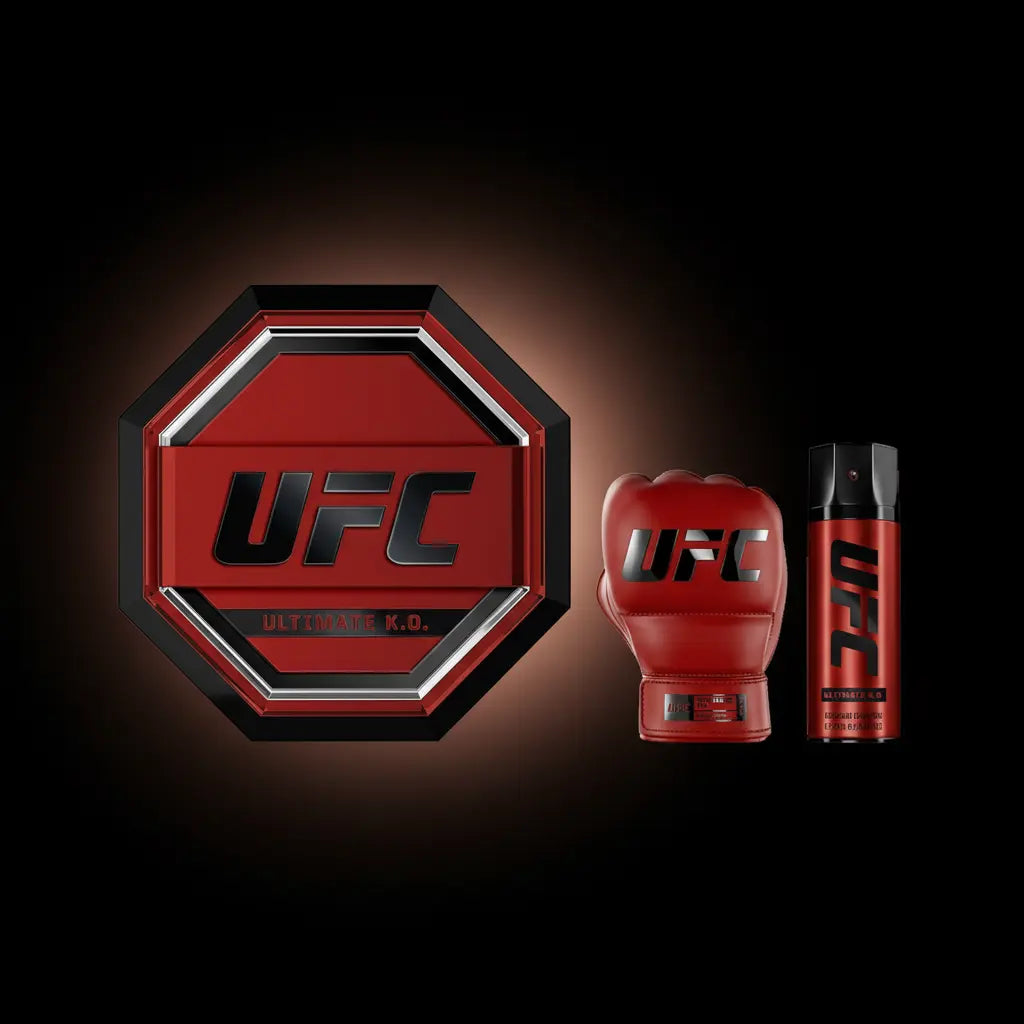 Kit Ufc Ultimate K.O. Eau de Parfum e Body Spray Masculino - Ufc