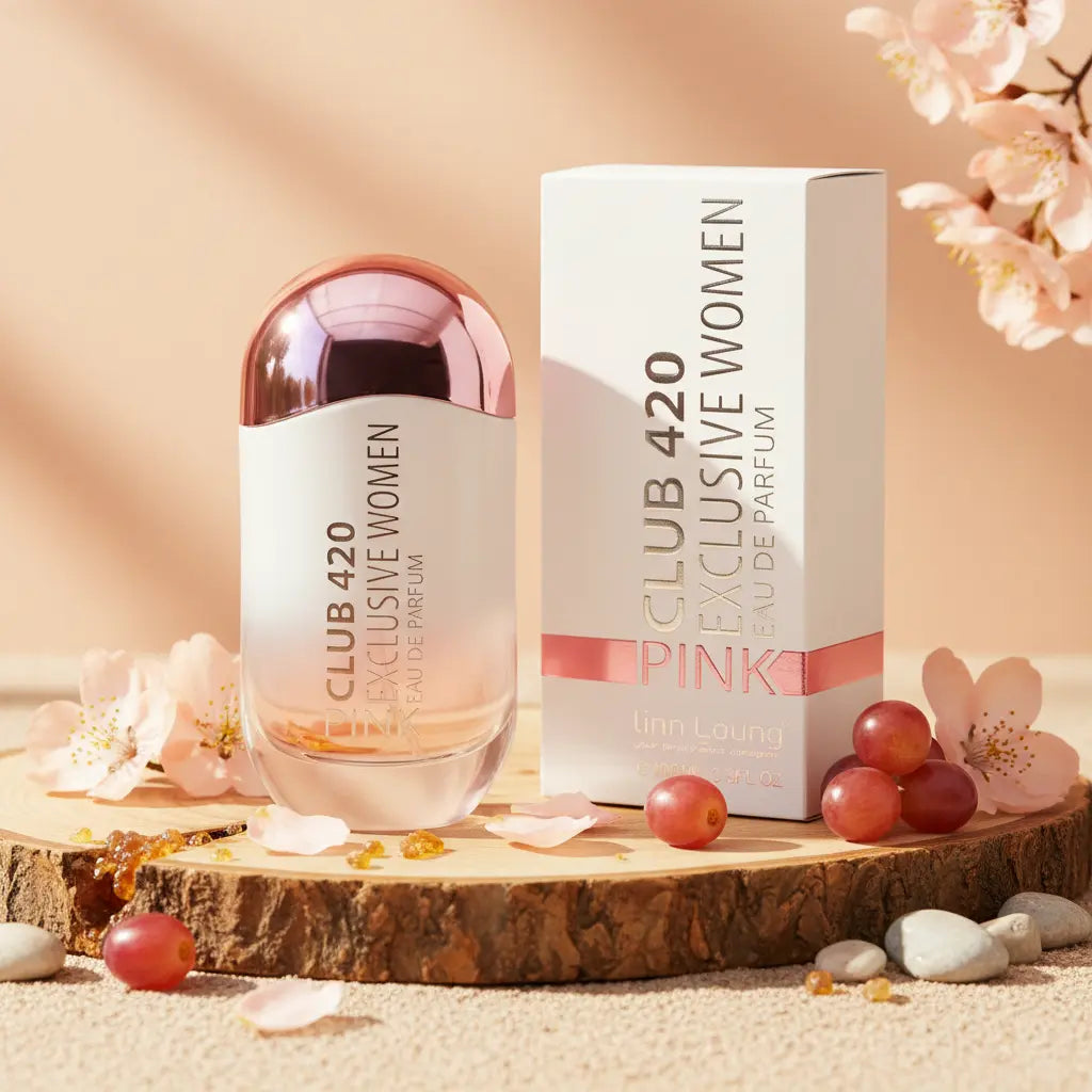 Club 420 Pink Exclusive Women Eau de Parfum Feminino - Linn Young