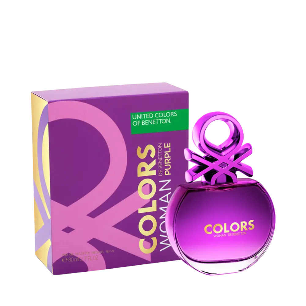 Colors Woman Purple Eau de Toilette Feminino - Benetton