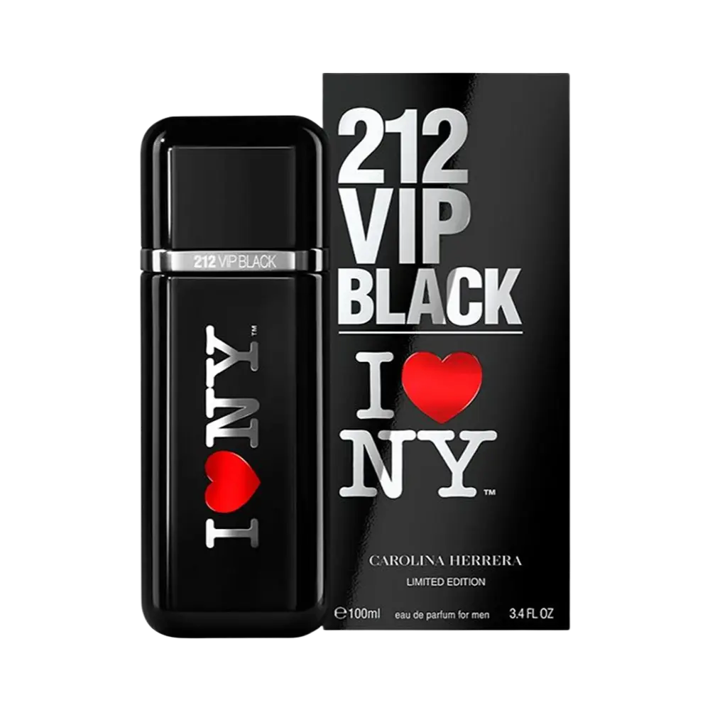 212 VIP Black I Love NY Eau de Parfum Masculino - Carolina Herrera