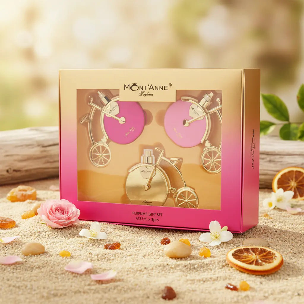 Kit Miss You Luxe + Miss You Glamour + Adieu Luxe de Perfumes Femininos - Mont'Anne Parfums