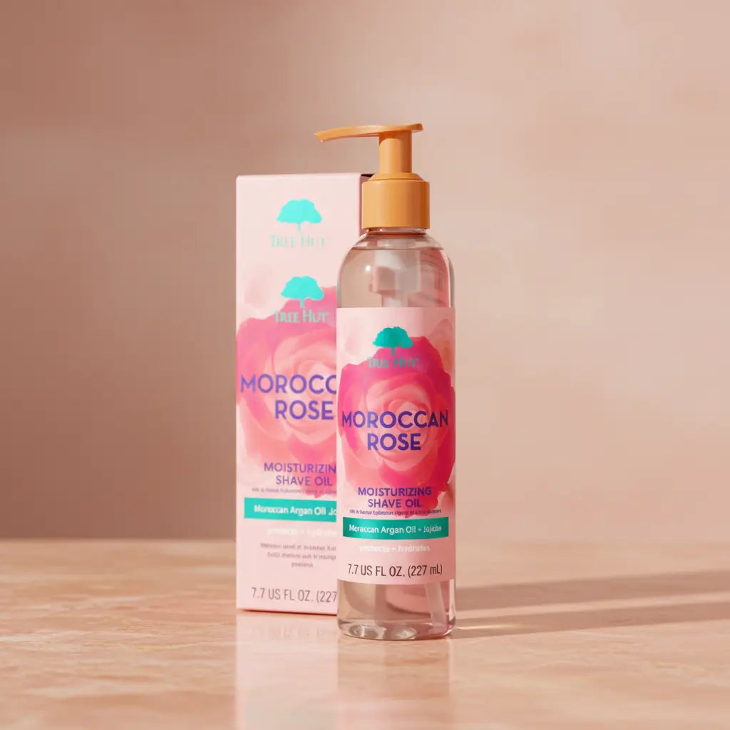 Moroccan Rose Moisturizing Shave Oil - Óleo para Depilação - Tree Hut