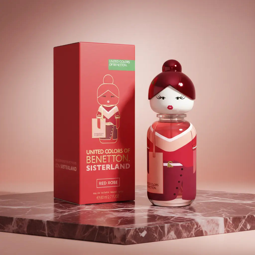 Sisterland Red Rose Eau de Toilette Feminino - Benetton