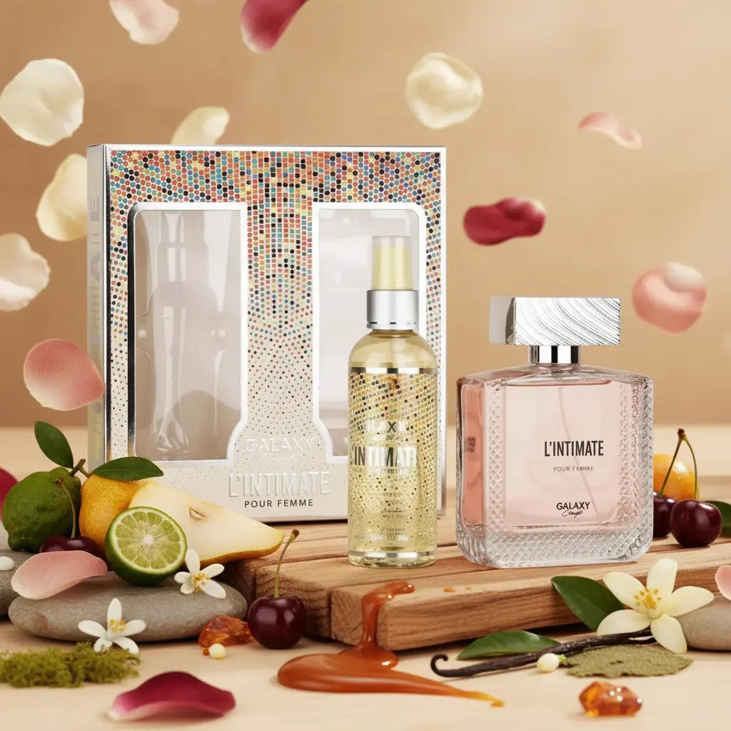 Kit L'Intimate Pour Femme Eau de Parfum + Body Mist Feminino - Galaxy Plus