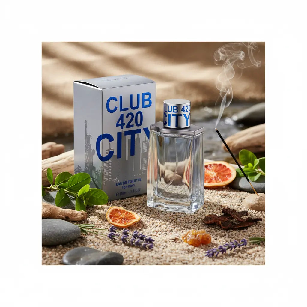 Club 420 City For Men Eau de Toilette Masculino - Linn Young