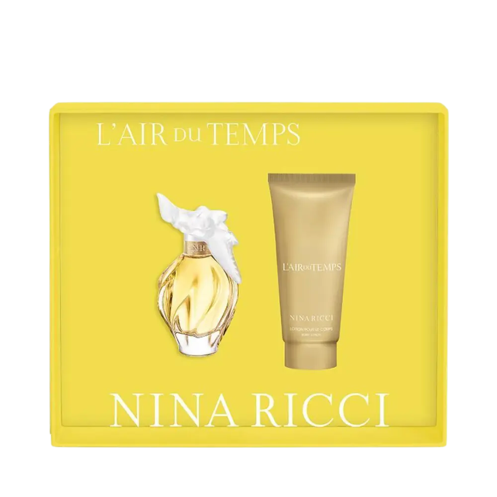 Kit L'Air du Temps Eau de Toilette e Loção Corporal Feminino - Nina Ricci