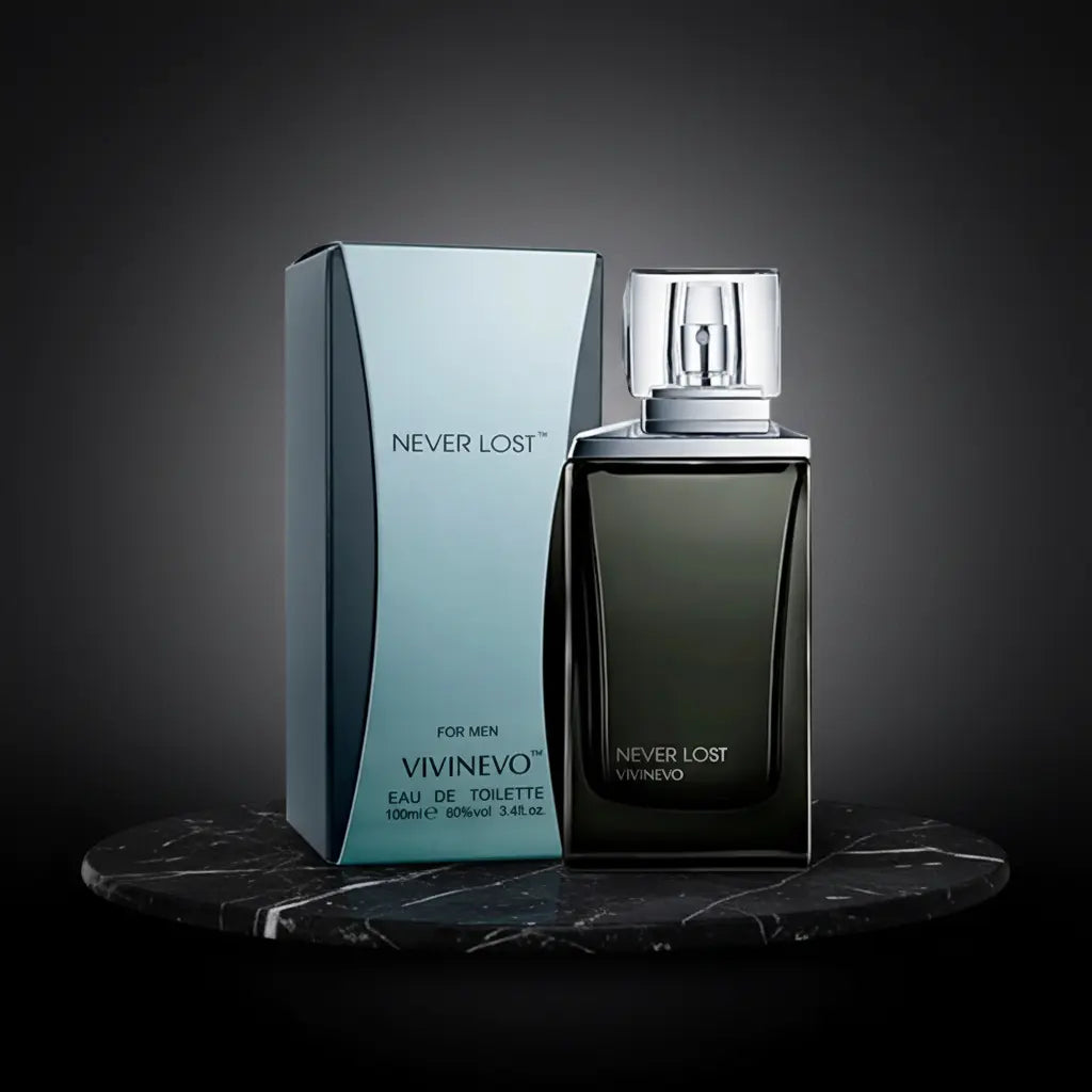 Never Lost Black For Men Eau de Toilette Masculino - Vivinevo