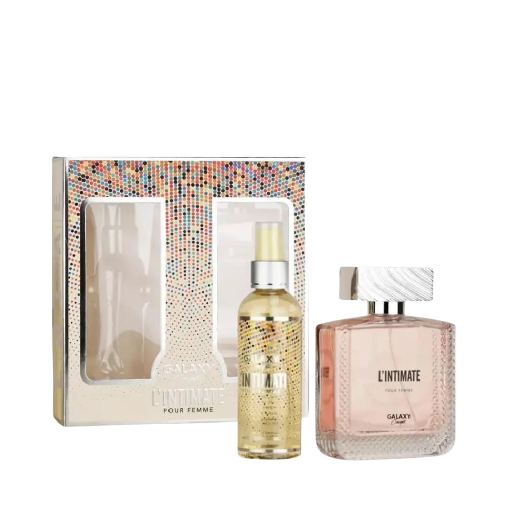 Kit L'Intimate Pour Femme Eau de Parfum + Body Mist Feminino - Galaxy Plus