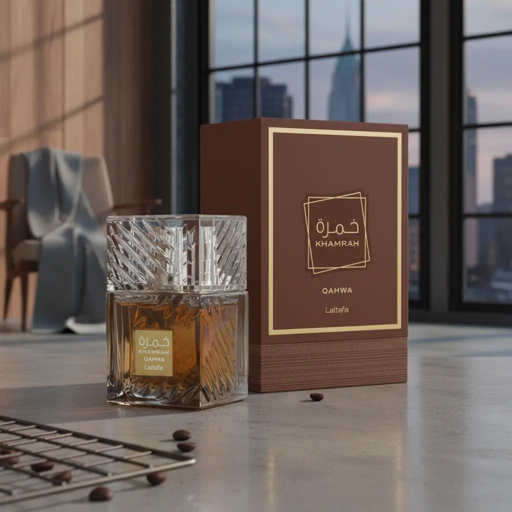 Khamrah Qahwa Eau de Parfum Unissex - Lattafa