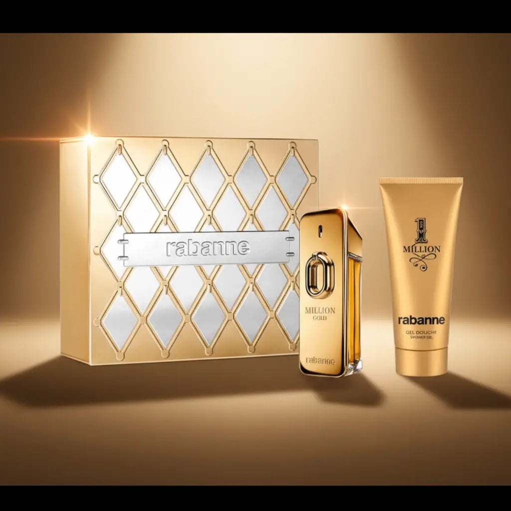 Kit 1 Million Gold Eau de Parfum Intense + Shower Gel Masculino - Rabanne