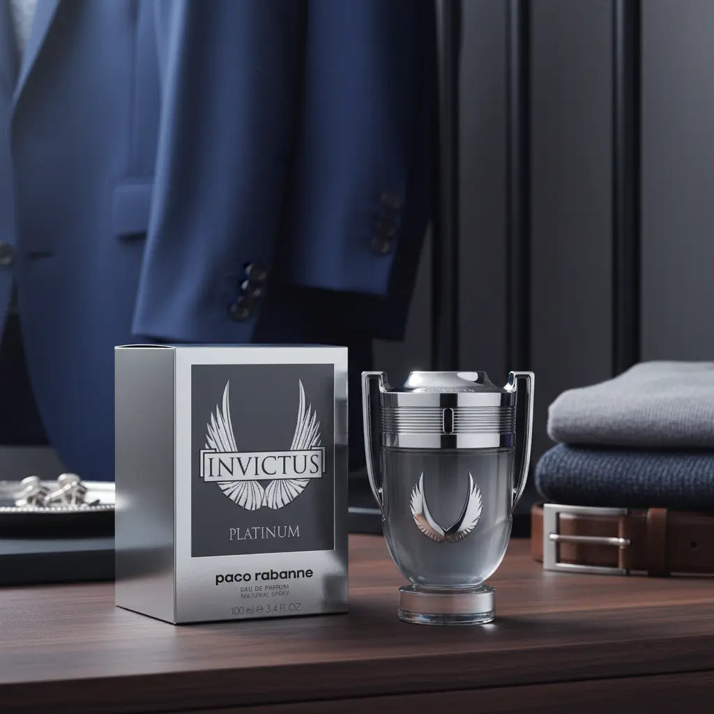 Invictus Platinum Eau de Parfum Masculino - Paco Rabanne