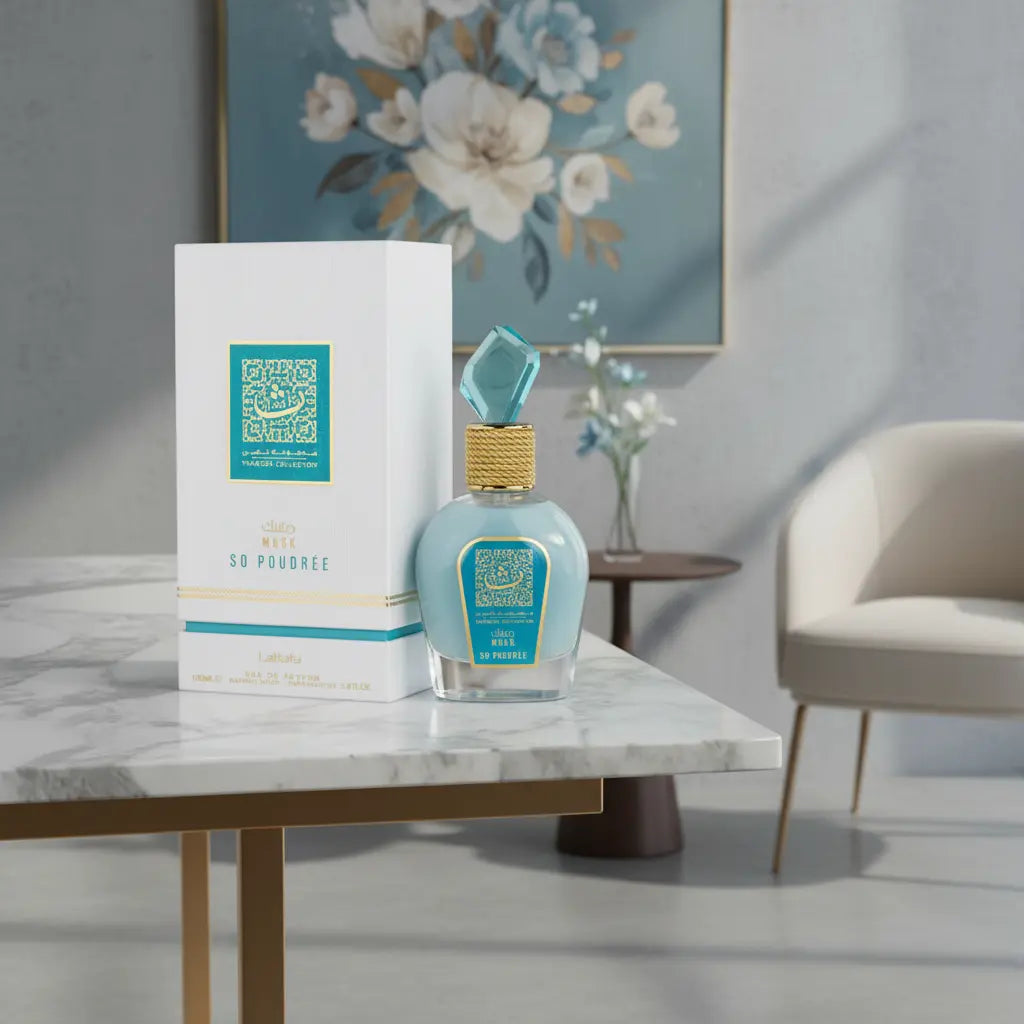 Musk So Poudrée Thameen Collection Eau de Parfum Feminino - Lattafa