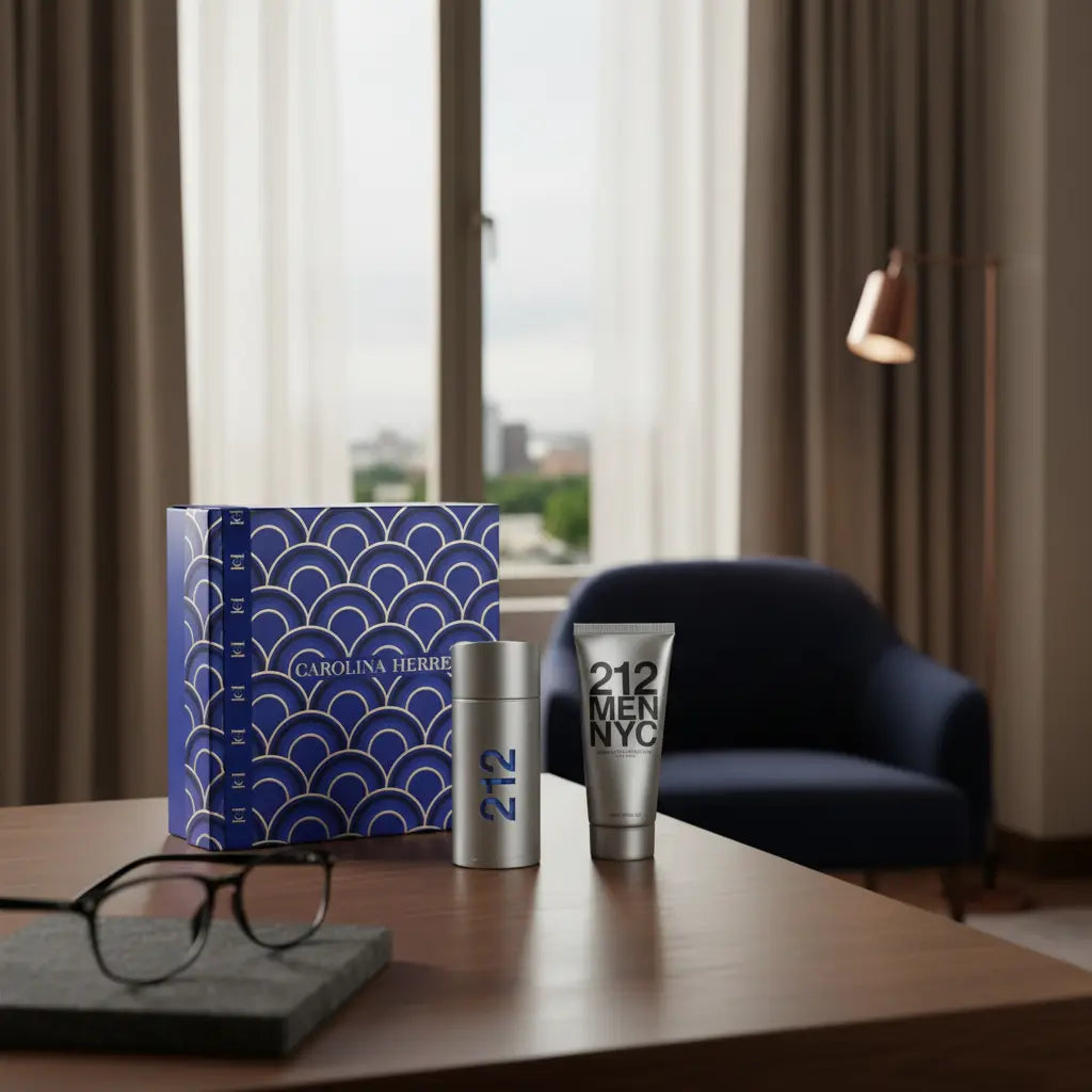 Kit 212 NYC Men Eau de Toilette e Gel Pós-Barba Masculino - Carolina Herrera