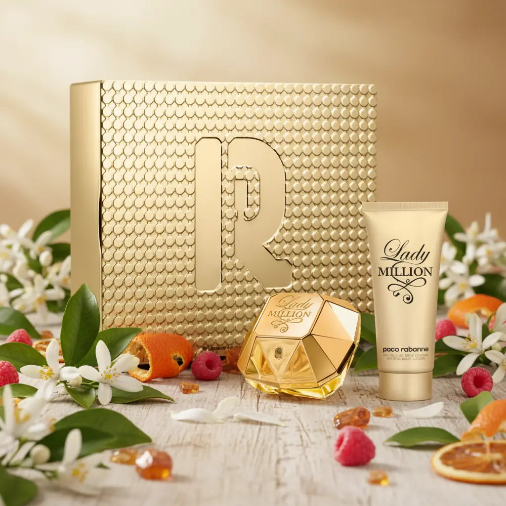 Kit Lady Million Eau de Parfum Feminino e Loção Corporal - Paco Rabanne