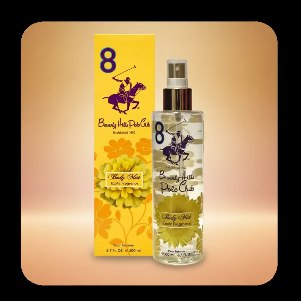 Polo Club 8 Body Mist Exotic Fragrance Pour Femme – Giorgio Beverly Hills
