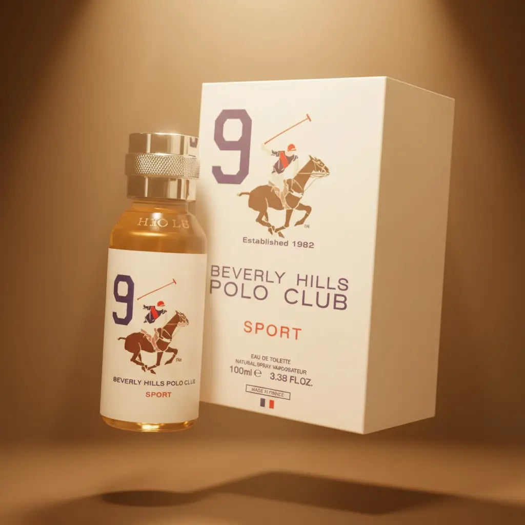 Beverly Hills Polo Club Sport No. 9 Eau de Toilette Masculino - Beverly Hills Polo Club