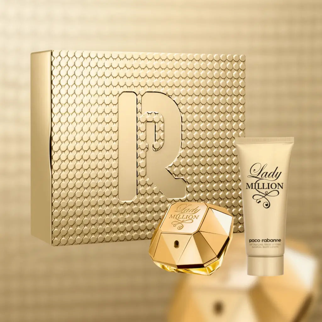 Kit Lady Million Eau de Parfum Feminino e Loção Corporal - Paco Rabanne