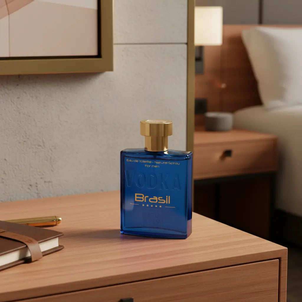 Vodka Brasil Azul Eau de Toilette Masculino - Paris Elysees