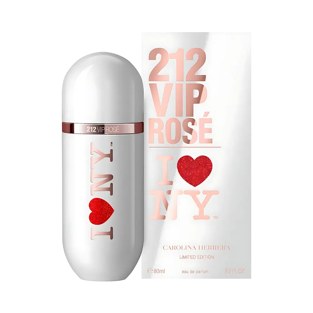 212 VIP Rosé I Love NY Eau de Parfum Feminino - Carolina Herrera