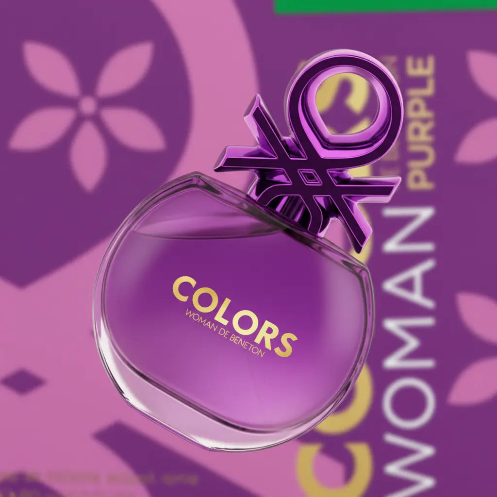 Colors Woman Purple Eau de Toilette Feminino - Benetton