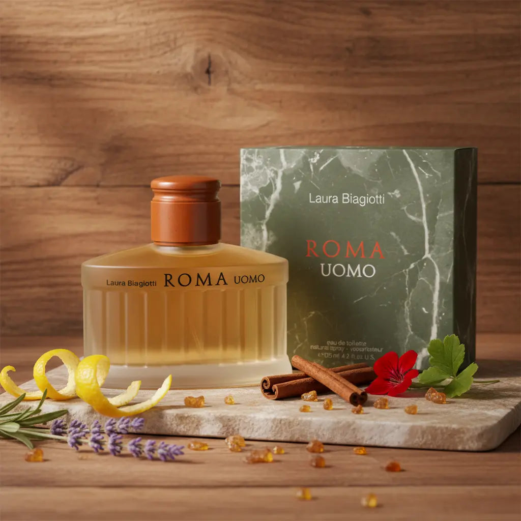 Roma Uomo Eau de Toilette Masculino - Laura Biagiotti