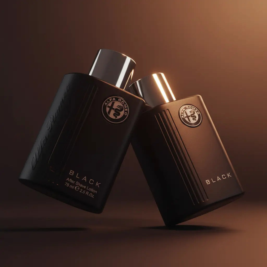 Kit Alfa Romeo Black Eau de Toilette e Loção Pós-Barba Masculino - Alfa Romeo