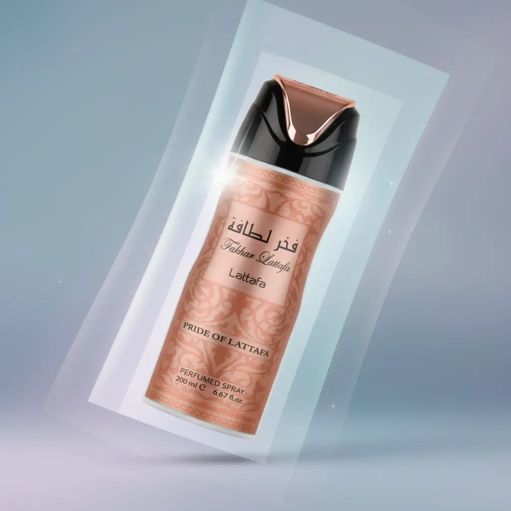 Lattafa Fakhar Rose Desodorante Spray Feminino - Lattafa