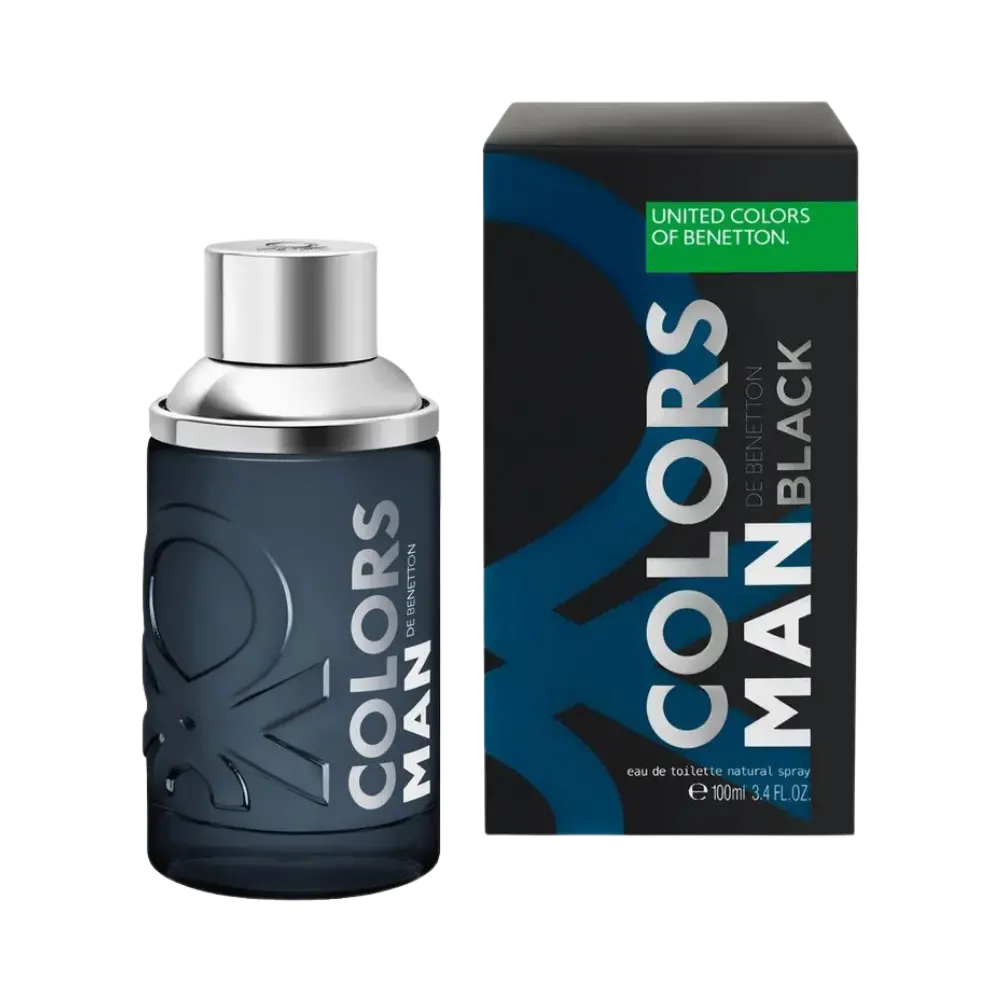 Colors Man Black Eau de Toilette Masculino - Benetton